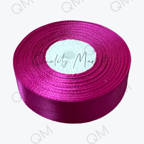 Лента атласная 2,5 см 36 ярдов (светло-лиловый) №027