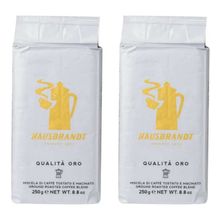 Кофе молотый Hausbrandt Oro 250 г, 2 шт