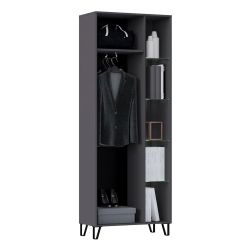 Шкаф "Оливия" (графит/графит глянец), МФ Миф, г. Пенза