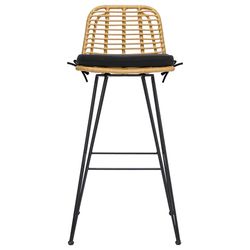 Стул барный Vetle Flat, ротанг