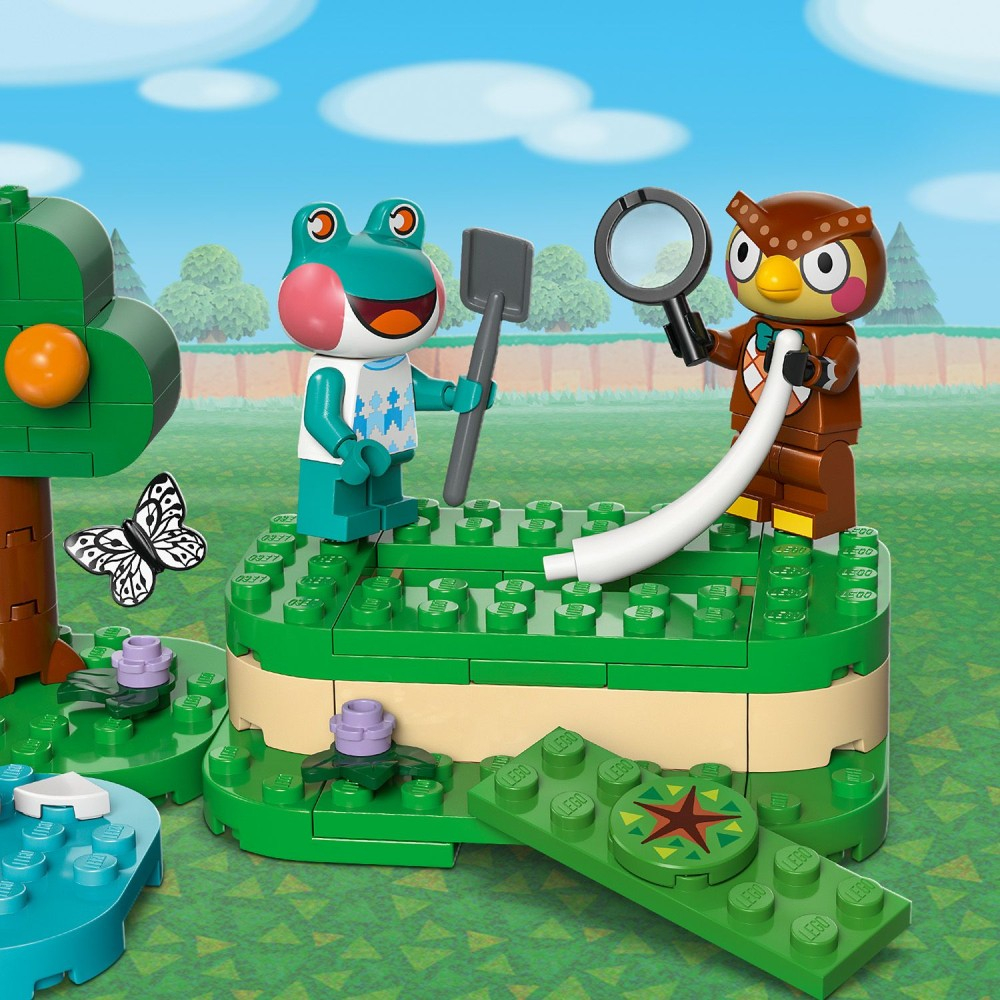 LEGO Animal Crossing - Blathers и коллекция музейная 77056