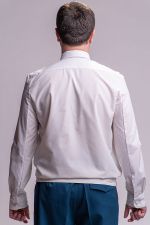 Рубашка МЧС мужская белая, длинный рукав