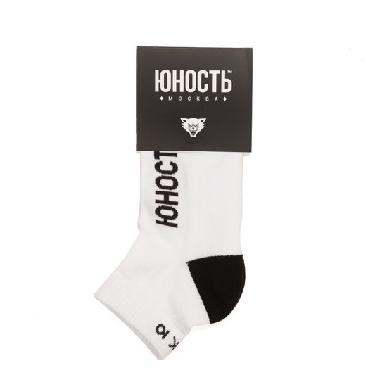 Носки ЮНОСТЬ короткие Фак Ю Белый S (37-40)