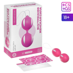 Уроки секса для нее «Внутренняя женская сила»: тренажёр Кегеля и карточки (Цвет: розовый)