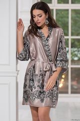 Халат женский Mia-Amore JUSTIN 3143 Джустин бежевый