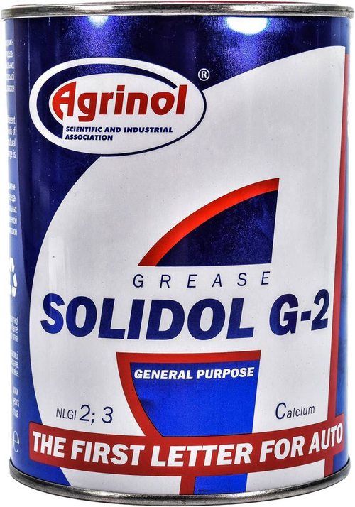 Смазка Солидол Ж-2 0,8кг банка