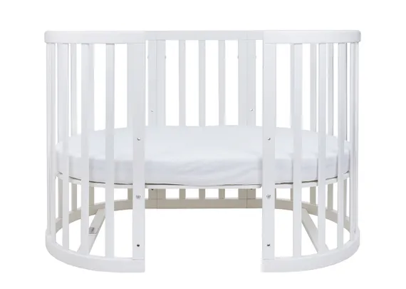 Кроватка-трансформер Ellipsebed Белая