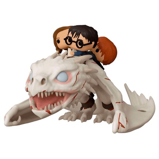 Фигурка Funko POP! Rides Harry Potter S11 Harry, Hermione & Ron Riding Gringotts Dragon (93) 50815 / Фигурка Фанко ПОП! по мотивам вселенной "Гарри Поттер", Гарри, Рон и Гермиона на драконе
