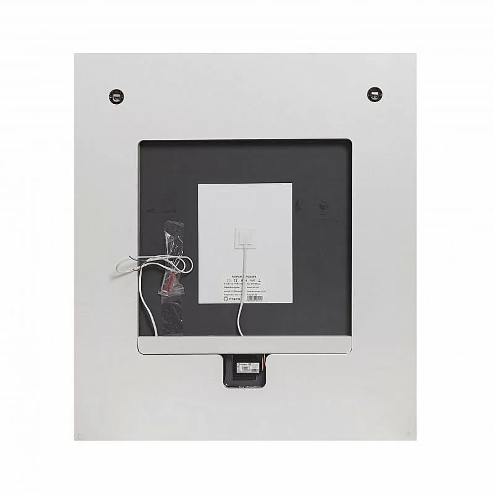 Зеркало Cezares CZR-SPC-INT-800-900-LED-TCH-WARM-BL белое