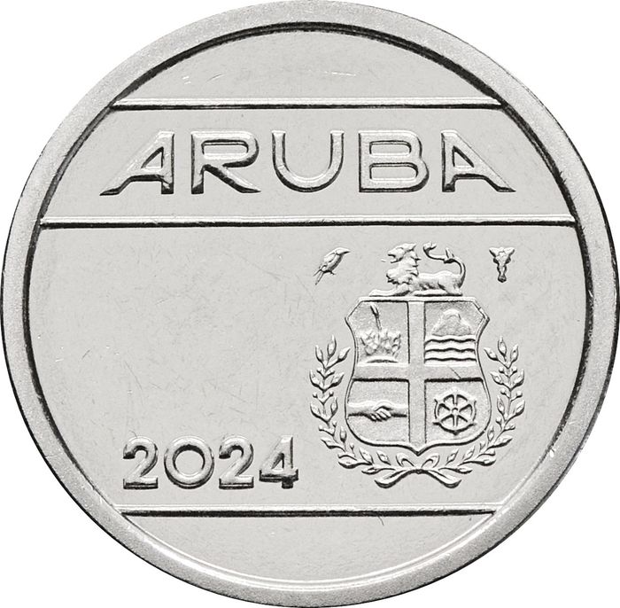 5 центов 2024 Аруба UNC