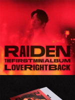 Альбом RAIDEN - LOVE RIGHT BACK 1st Mini Album
