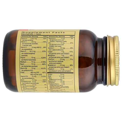 Solgar, Formula V ™ VM-75®, 60 таблеток