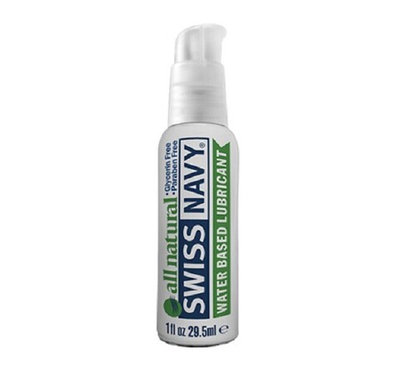 Лубрикант Swiss Navy All Natural Lubricant гипоаллергенный 1oz/30ml (Цвет: прозрачный)
