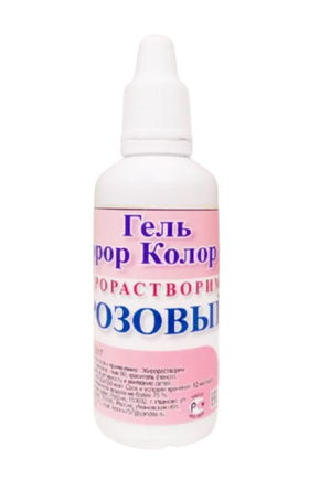 Краситель гелевый Миррор калорс жирорастворимый Розовый 40 гр.