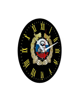 Настенные часы "Эмблема ГИБДД 37" Декор для дома, подарок