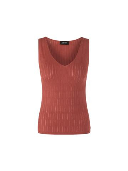 Marc Cain Топ вязаный из вискозы