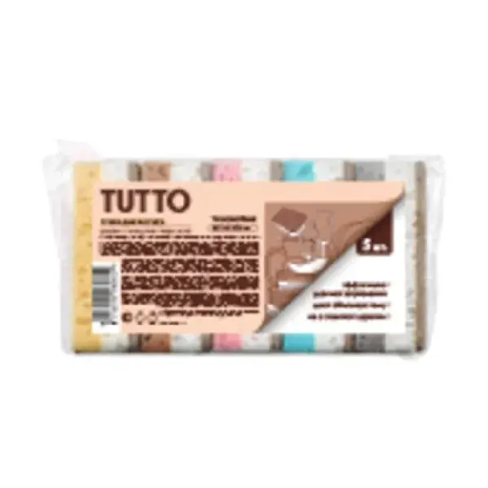 Губка для мытья посуды 9,5*6,5*3,5 см 5 шт цветные/40