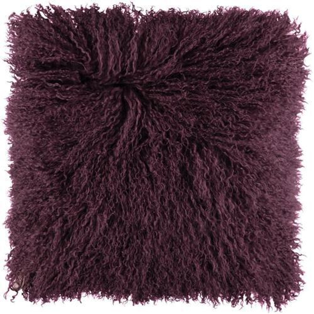 Подушка Tibetan Caspian Подушка мех тибетской Natures Collection 40x40 Зеленый