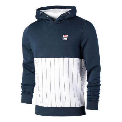 Мужская кофта теннисная Fila Hoody Misha Hoody Men - Blue, White
