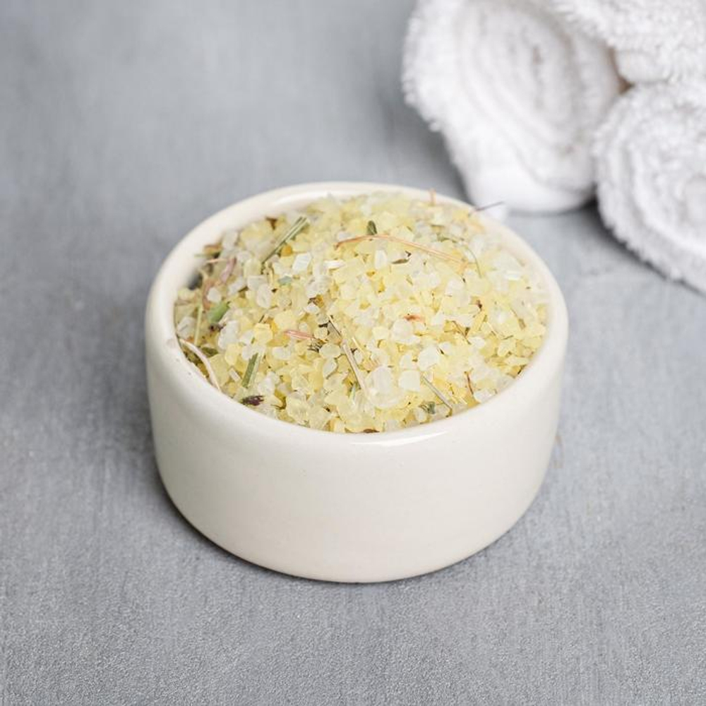 Расслабляющая соль для ванны Beauty Girl с лепестками душицы - 370 гр. (Цвет: не задано)