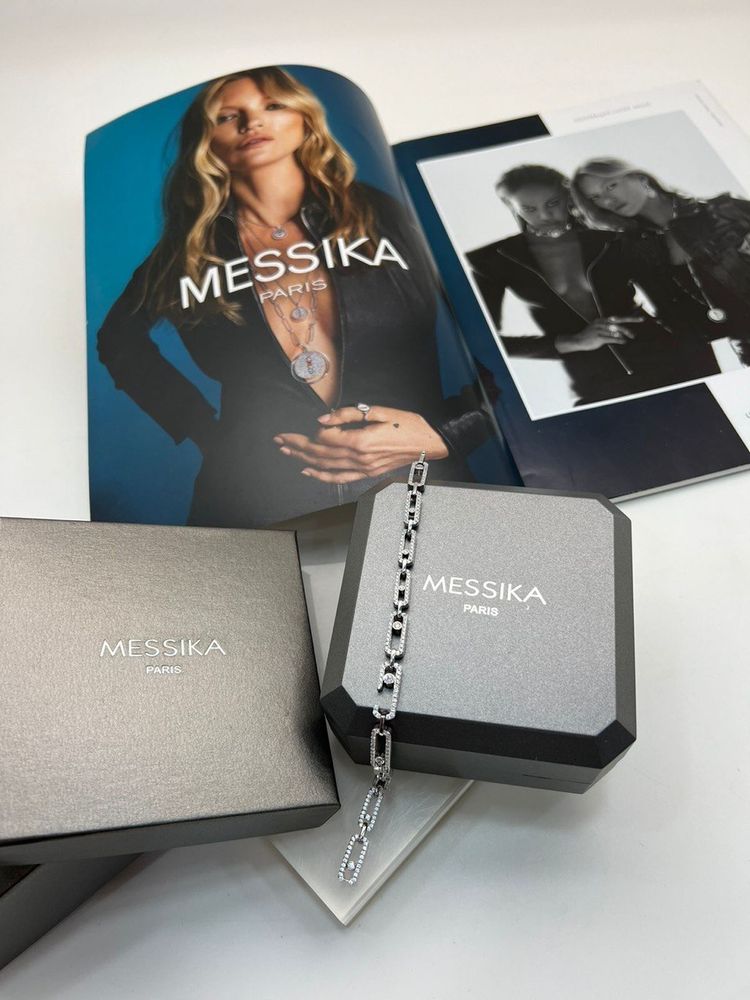 Браслет Messika с плавающим бриллиантом