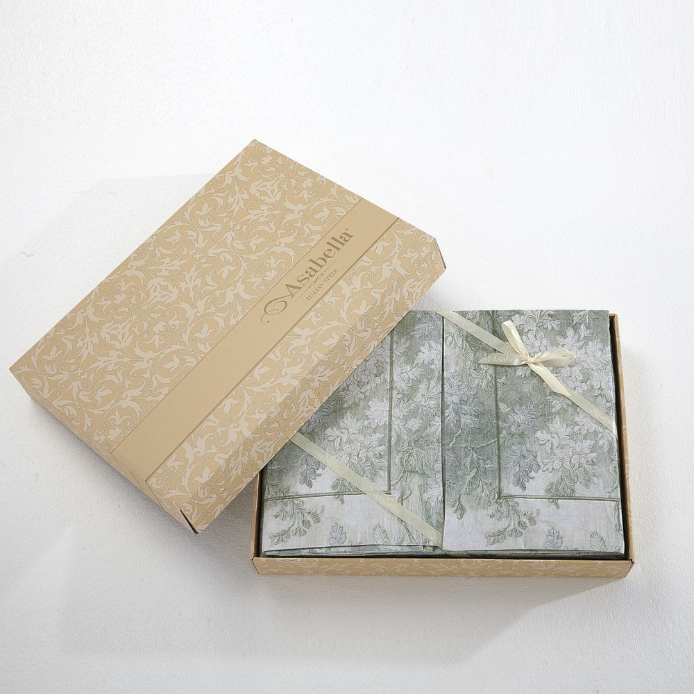 Постельное белье 2 спальное евро Asabella 2291-6