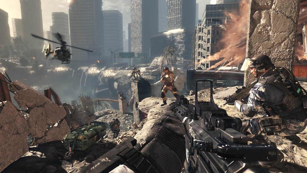 Call of Duty GHOSTS rus [PS4] Б/У