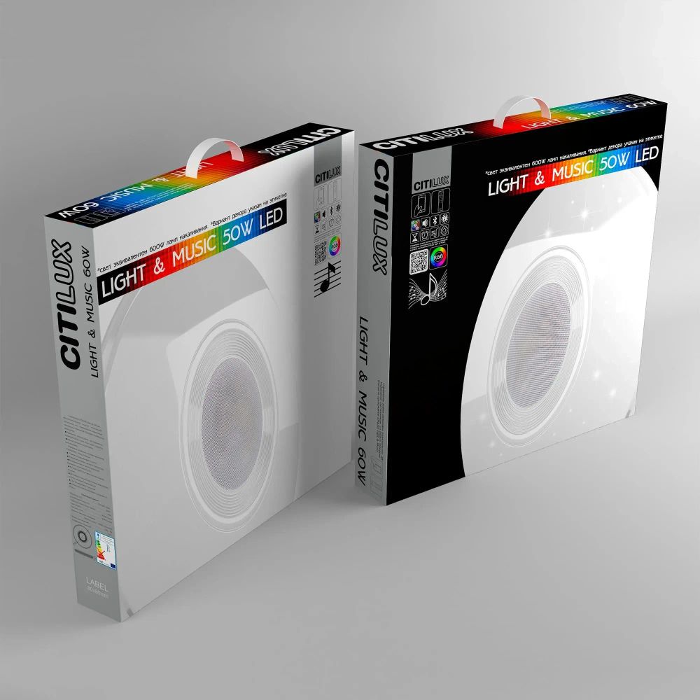 Citilux Light & Music CL703M60 Люстра музыкальная с пультом
