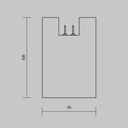 Накладной светильник Maytoni Alfa O-TR01-2-S-16WB3K