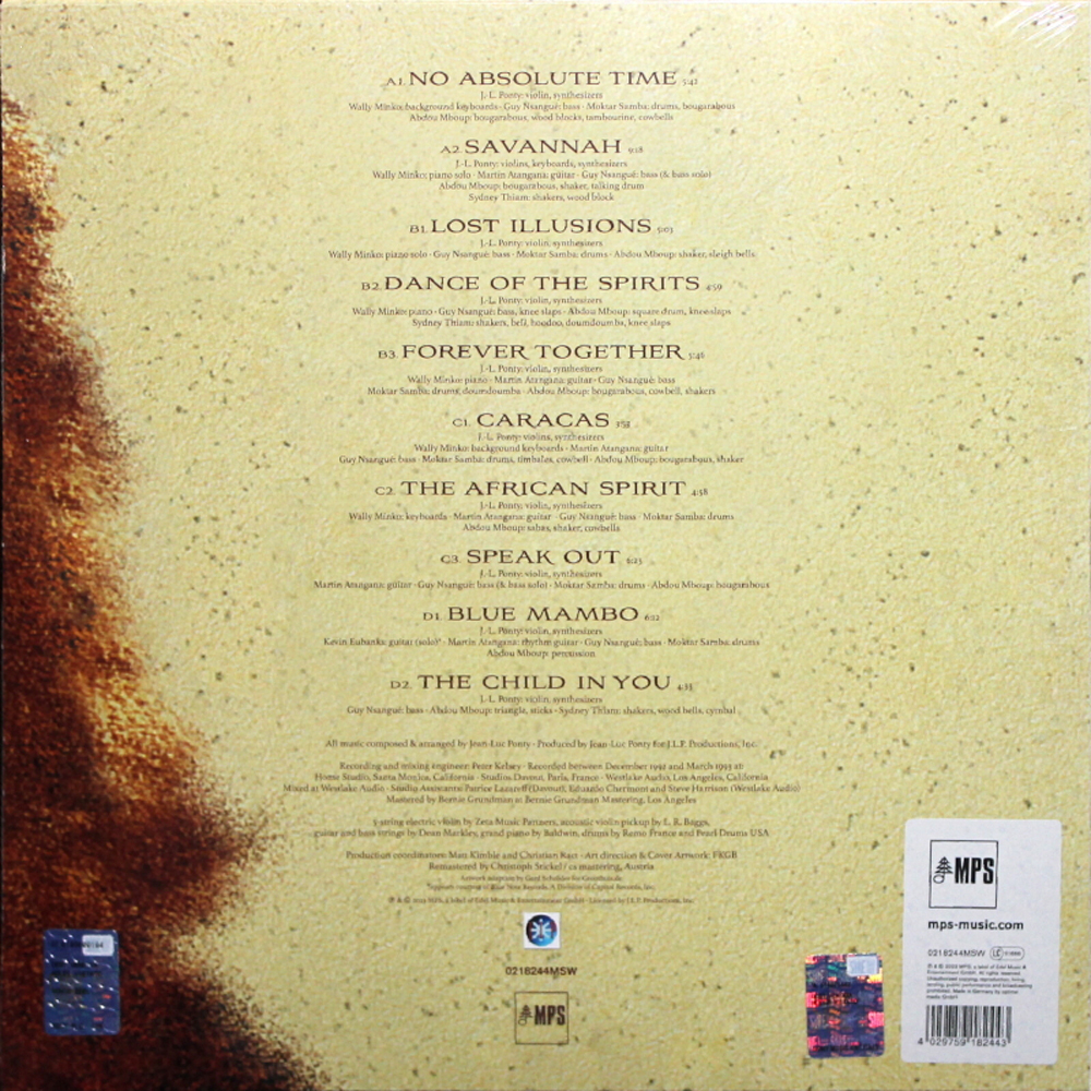 Jean-Luc Ponty / No Absolute Time (2LP)