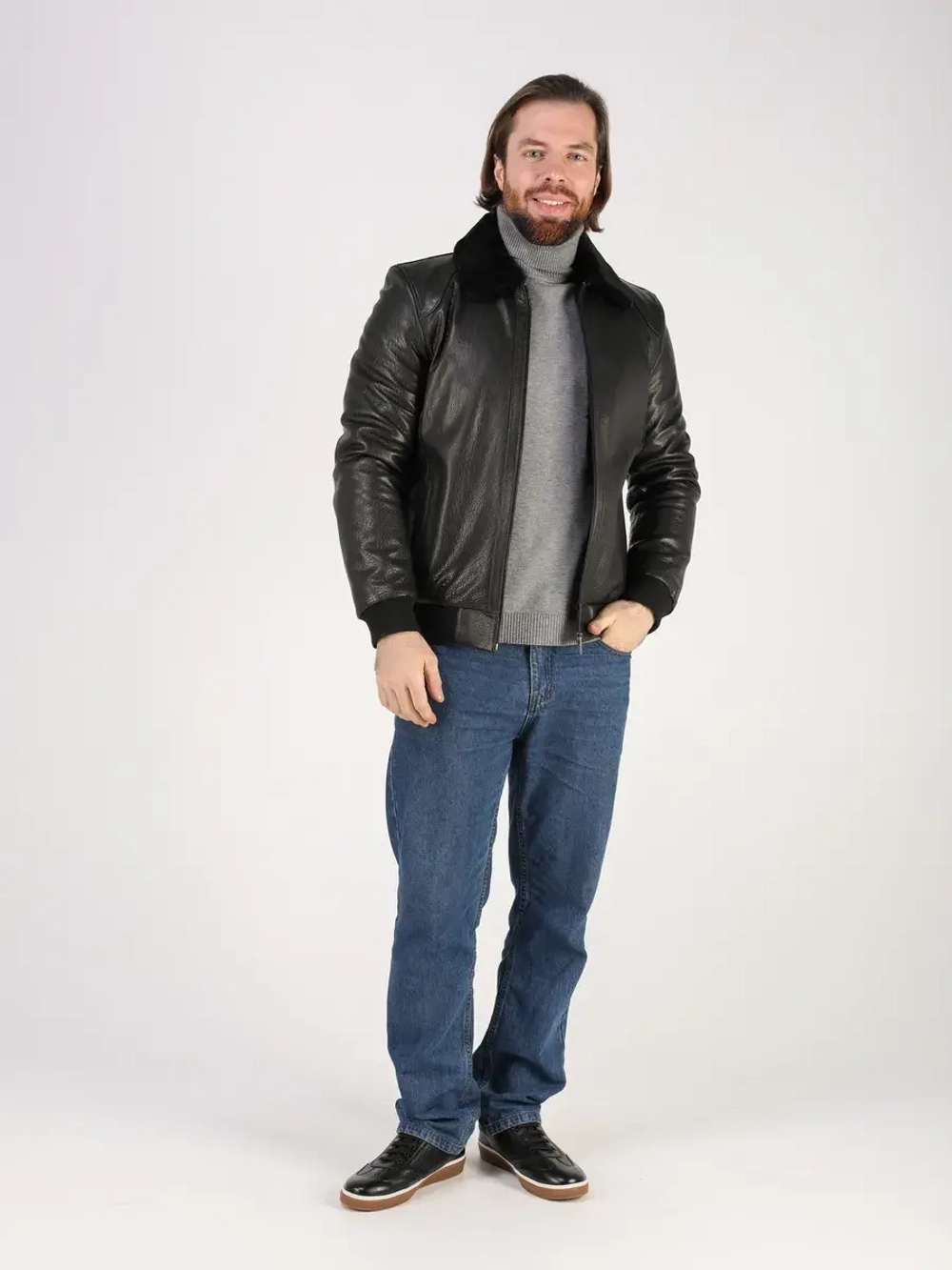 Дубленка натуральная куртка зимняя кожаная