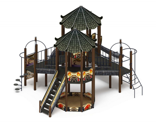 Детский игровой комплекс Карнавал Шанхай ДИК 2.22.06-02 H=1200