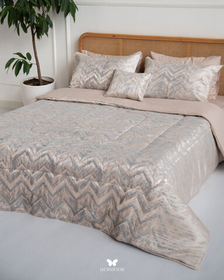 Комплект постельного белья двуспальный Rio Grand Mono Hermodr 7 предметов 130220286 Иран