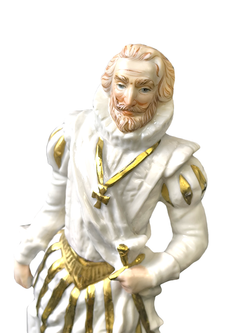 Фарфоровая статуэтка "Конкистадор" Испания