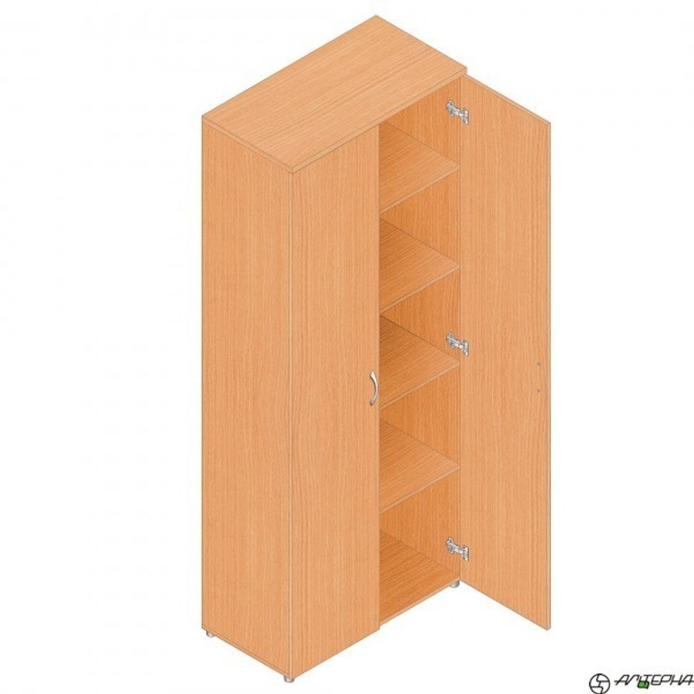 Шкаф для бумаг Р.Ш-3 (венге/дуб), ЛДСП, Альтерна