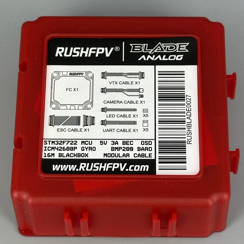 Стек RushFPV BLADE F722 Stack + 60A Extreme (30x30) ESC