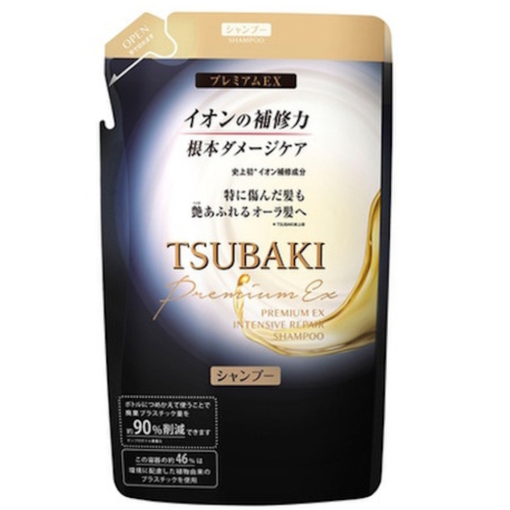 Шампунь для восстановления волос - сила ионов, TSUBAKI Premium EX