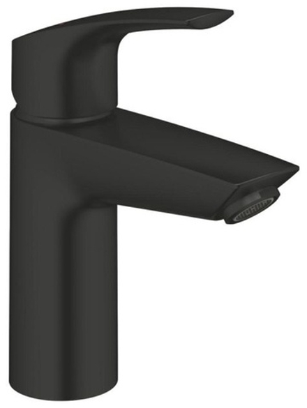 Смеситель однорычажный для раковины GROHE Eurosmart, размер S, матовый чёрный (324672433)