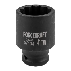 Головка ударная глубокая 3/4'', 41мм (12гр.) FORCEKRAFT FK-46810041