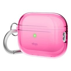 Чехол Elago Clear Hang case для AirPods Pro 2 (2022) (EAPP2CL-HANG-NHP) неоновый розовый