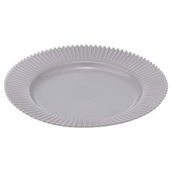 Набор из двух тарелок темно-серого цвета из коллекции Edge, 26 см