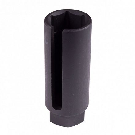 Цена на KING TONY (9AJ3222) Головка для кислородных датчиков 3/8", 22 мм, разрезная, глубокая