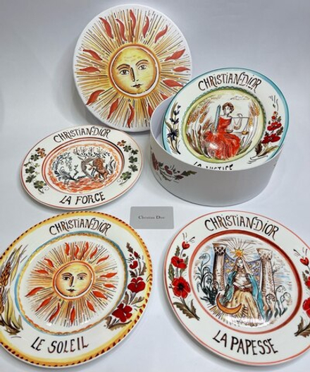 Набор тарелок Dior 4 шт.