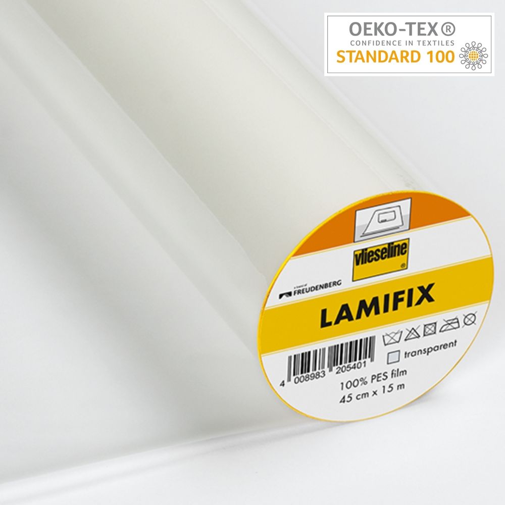 Поверхностная пленка Freudenberg Lamifix (глянцевая) 45 см, 15 метров, 50006494, OEKO-TEX® Поверхностная пленка Freudenberg Lamifix (глянцевая) 45 см, 15 метров, 50006494, OEKO-TEX®