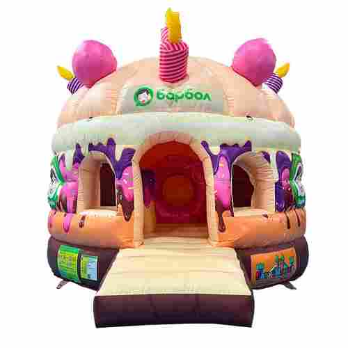 Коммерческий надувной батут «Торт» 4*4*3,5 м