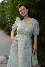 Платье на запах