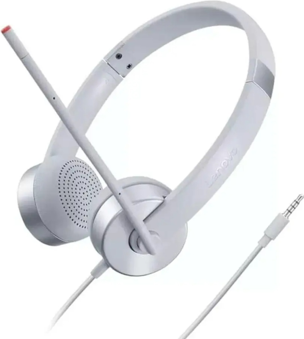 Наушники Lenovo 100 Stereo белый