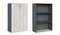 Шкаф средний закрытый Zion Light 90x42x135