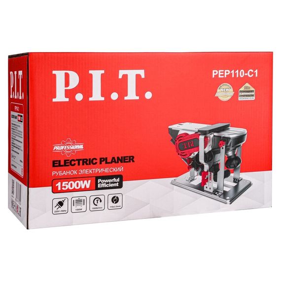 Рубанок PIT PEP110-C1 (1500Вт, ширина 110мм, глубина 0-3.5 мм, 15000об/мин, стационар) купить в Москве и Московской области по низкой цене с доставкой по России — (7) Рубанок PIT PEP110-C1 (1500Вт, ширина 110мм, глубина 0-3.5 мм, 15000об/мин, стационар) — (7)