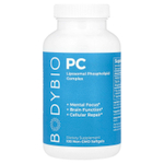 BodyBio, PC, липосомальный фосфолипидный комплекс, 100 капсул без ГМО